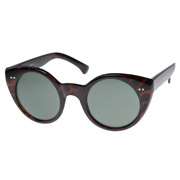 Raw Vintage Design Cat Eye Round Circle Sunglasses 8297  