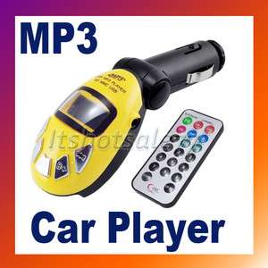 Car  Player Wireless FM Transmitter USB SD MMC Slot  