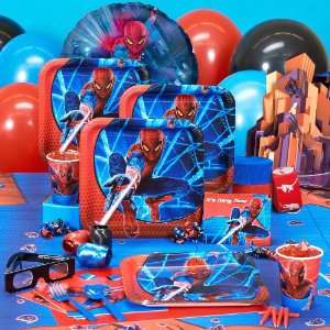  The Amazing Spider Man 3D Deluxe Party Pack for 8 & 8 
