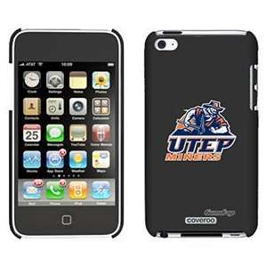  UTEP Mascot on iPod Touch 4 Gumdrop Air Shell Case 