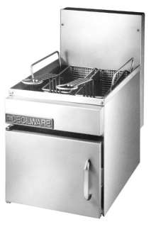 Cecilware Natural Gas Fryer 17 1/4 High  