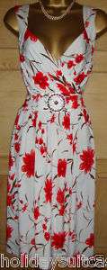 WOMANS LADIES SUMMER BEST FLORAL DRESS SIZE 16 TO 26 UK  