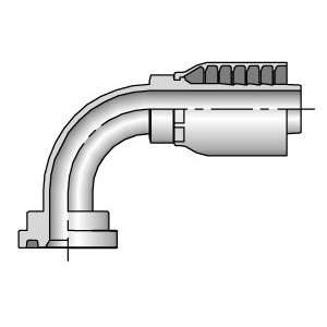  11943 10 10 Parker 5/8 SAE Code 61 Flange Head x 5/8 i.d 