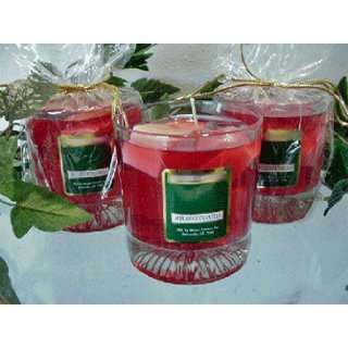  Mulberry/Vanilla Scented Tumbler Gel Candle 11oz