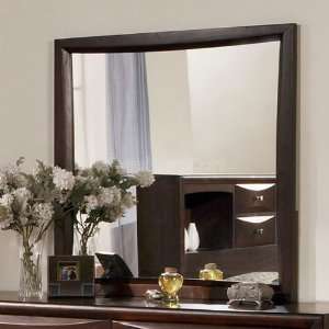  Acme Furniture Manhattan Oversized Mirror (Espresso) 07410 