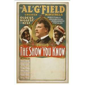   Al G Field Greater Minstrels the show you know