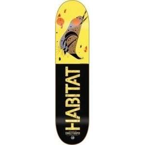  Habitat Aviary Charlie Harper Skateboard Deck   8.25 x 32 
