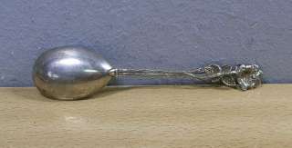 Vintage Spoon 835 Silver Hildesheimer Rose #M  