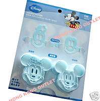 MICKEY COOKIE CUTTER Food Mold + STENCIL A25a  