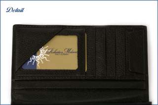 Offer Gift Roberta Melanon Mens Genuine Long Wallet  