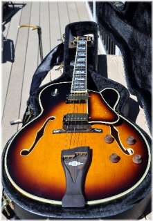 IBANEZ GB200 George BENSON Signature Electric Jazz Guitar w/ Hard 