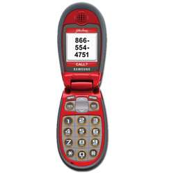 Samsung Jitterbug J SPH A310 CDMA Red Cell Phone  