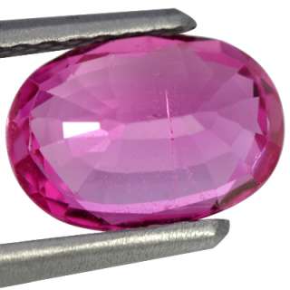   Top Pink Sapphire Loose Gemstone Oval Cut From Ceylon Untreated  