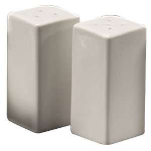  American Metalcraft CSPS3 Square Ceramic Salt & Pepper Shakers Home