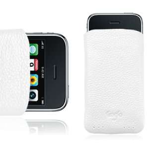  Gogo iPhone 3G / 3GS G Slim Floater Leather Case (WHITE 