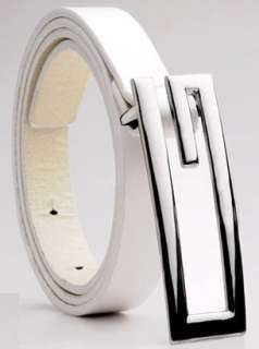 Mens Premium Stylish Fashion Big G Buckle PU Leather belt 3 colours 