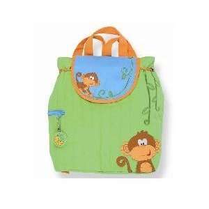  Monkey Quilted Backpack from Stephen Joseph Toys & Games