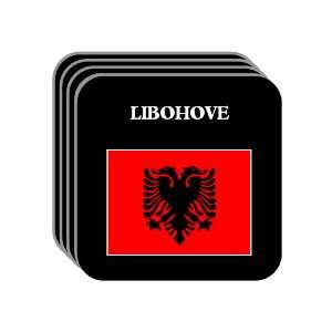  Albania   LIBOHOVE Set of 4 Mini Mousepad Coasters 