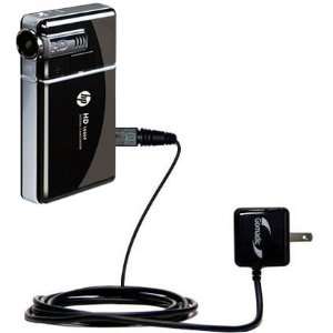 Rapid Wall Home AC Charger for the HP V5040u Camcorder   uses Gomadic 