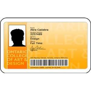  College of Art and Design Student ID Card Fake Card 