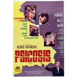  Psycho Movie Poster (27 x 40 Inches   69cm x 102cm) (1969 