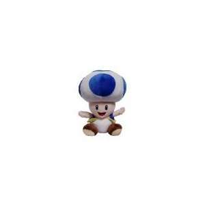  super mario bro 11  blue toad plush Toys & Games