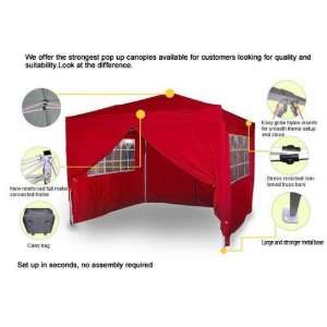 us&uk stock 10x10 heavy duty pop up canopy tent gm1203r//ml ys 