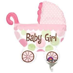  Baby Buggy Girl Mini Shape Balloon Toys & Games