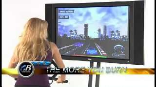  Game Rider Pro Gaming Bike and System with TV Screen 
