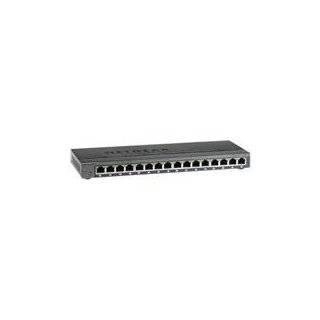 Netgear ProSafe Plus Switch, 16 Port Gigabit Ethernet (GS116E)
