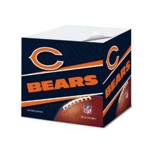 Chicago Bears 2.75 Inch Sticky Note Cube, 550 pages   NFL (CUS QUE)