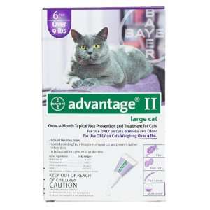  Flea Control for Cats and Kittens Over 9 lbs 6 Month 