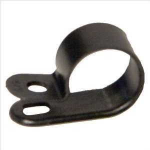  0.63 Plastic Cable Clamps in UV Black [Set of 10]