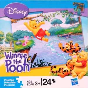  Disney Winnie the Pooh Winnie Jumping in the Pond 24 Piece 
