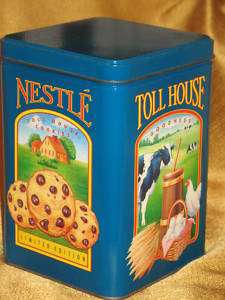NESTLE TOLL HOUSE COOKIES LIMITED EDITION TIN  