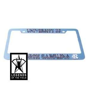  North Carolina Tar Heels License Plate Frame 3D Sports 