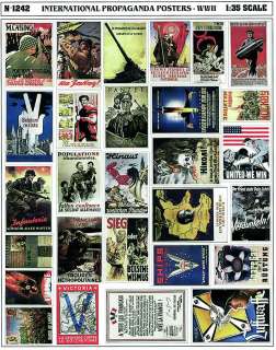 Verlinden 135 WW2 Propaganda Posters, item #1242  
