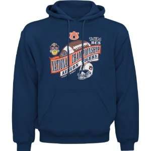  Auburn Tigers Navy 2011 National Championship Game Hooded 