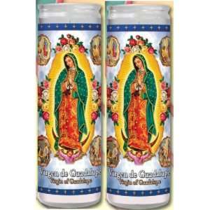   of Guadalupe Prayer Candles 2 Veladoras De Nuestra Senora De Guadalupe