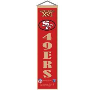  San Francisco 49ers Super Bowl XVI Champions Heritage Wool 