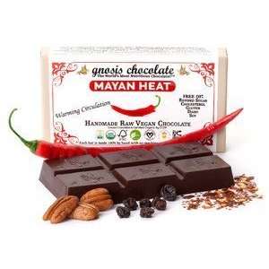 Gnosis Chocolate Mayan Heat Bar Size 2 Oz  Grocery 