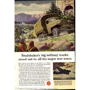 1943 Studebaker Studebakers big military trucks stand out in all the 