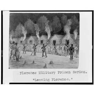1897 Florence military prison series Leaving Florence  