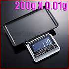 200g/0.01g Mini Digital Jewelry Pocket GRAM Scale S346
