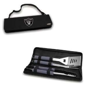   Time Oakland Raiders Metro BBQ Tote with Tools