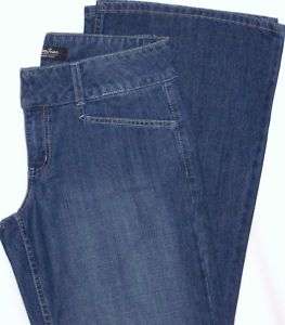 LONDON Denim Jeans, Flare, WideLeg, LoRise, Size 8  