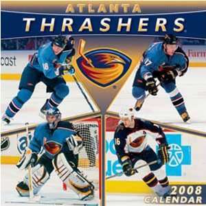  ATLANTA THRASHERS 2008 NHL Monthly 12 X 12 WALL CALENDAR 