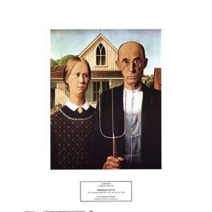   Gothic, C.1930   Poster by Grant Wood (11.5X14.5)