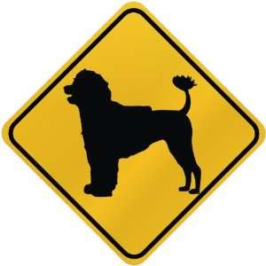  ONLY  PORTUGUESE WATER DOG  CROSSING SIGN DOG
