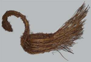 Primitive GRAPEVINE SWAN Country Rustic Home Twig Decor  